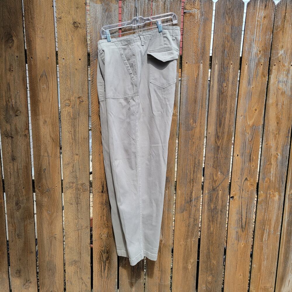 Ava & Viv High Rise Utility Pants Ligh Olive 18W